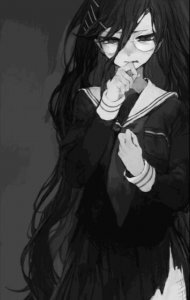 ​动漫二次元暗黑系美少女壁纸，一切都不是真的，这不是我的世界