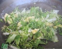 苦苣能和鸡蛋一起吃吗?苦苣能炒鸡蛋吗 苦苣能和鸡蛋一起吃吗?苦苣能炒鸡蛋吗