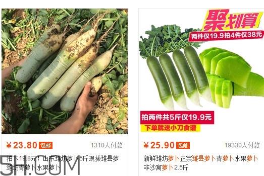 潍县萝卜多少钱一斤？潍坊萝卜到底有什么好吃的