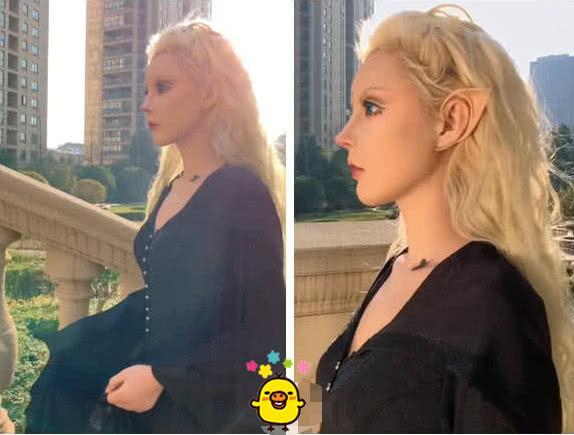 “真人芭比”迪丽拉黑化,却被转身一个眼神抢镜,接受不了舆论?