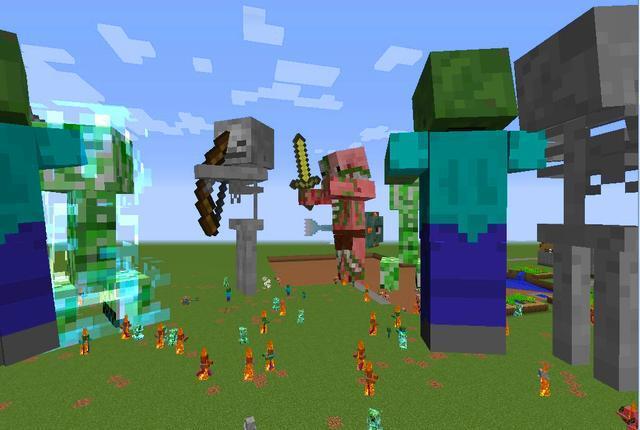 我的世界：这些变异怪物你都知道哪些？很多新手玩家见都没见过！