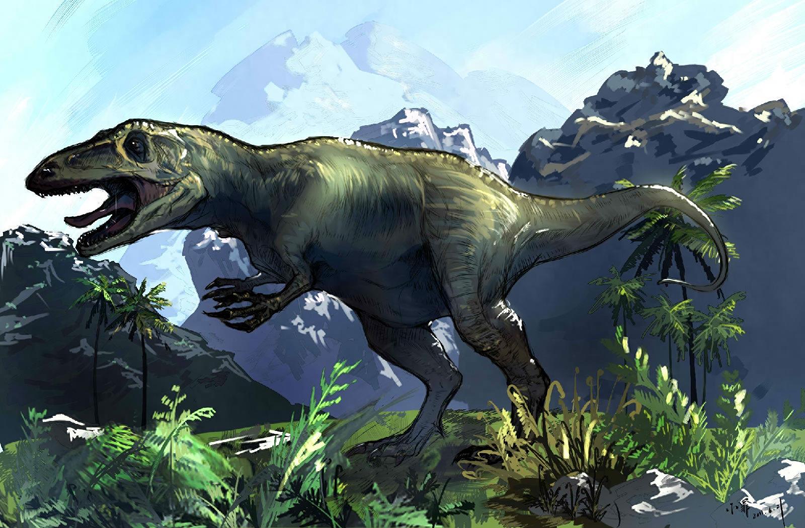 名叫巨兽龙,却是世界上最小的食肉恐龙