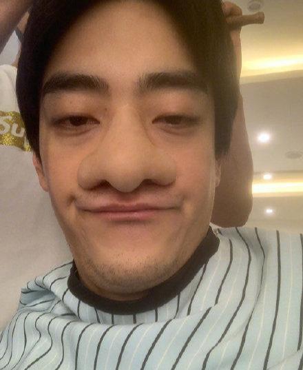 爱发丑照的男明星,胡歌毫不做作绝对的C位,郑云龙神还原光头强