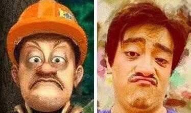 爱发丑照的男明星,胡歌毫不做作绝对的C位,郑云龙神还原光头强