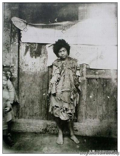 老照片:民国时期的丐帮真容,图五疑似丐帮帮主