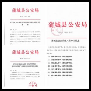 ​【春训练兵正当时】蒲城公安：“五个最”推动全警春训提质增效