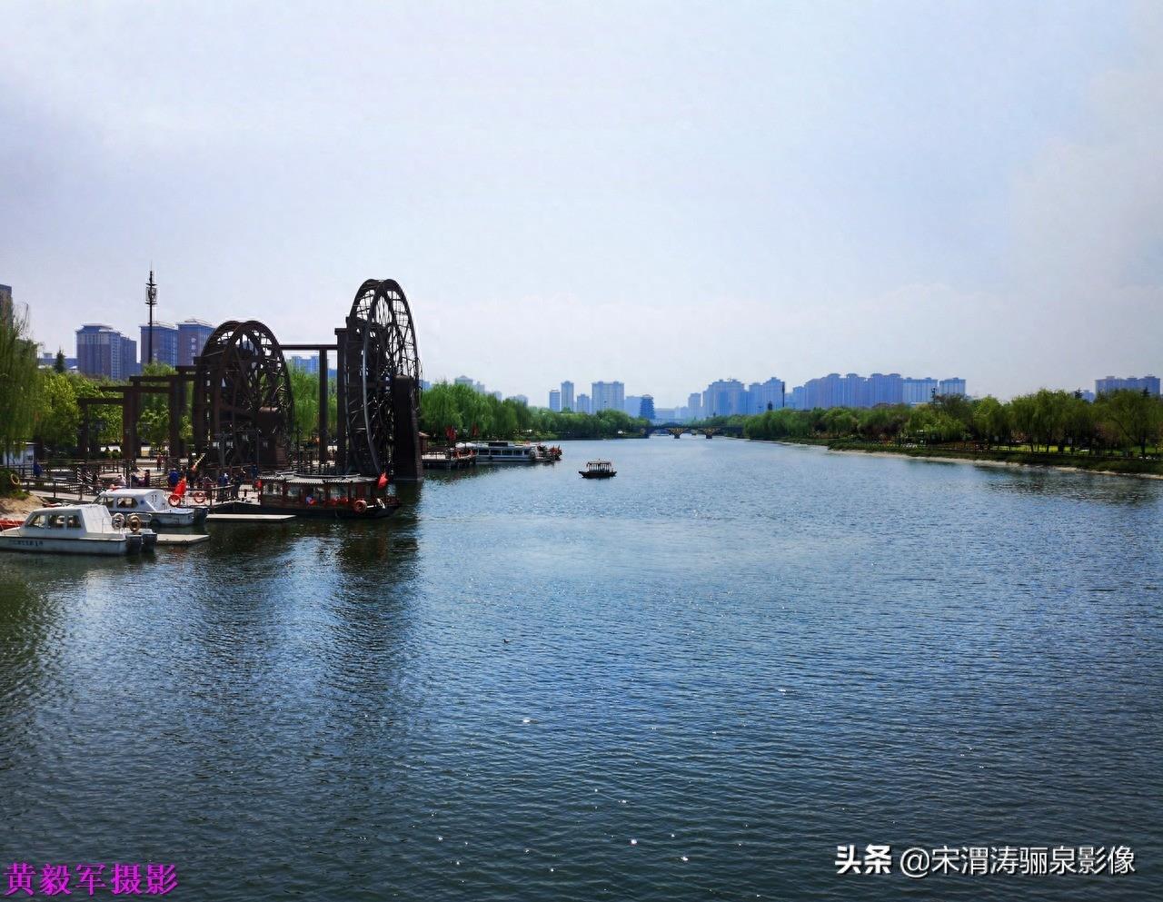 汉城湖公园位于陕西省西安市未央区，原为团结水库（古漕运明渠