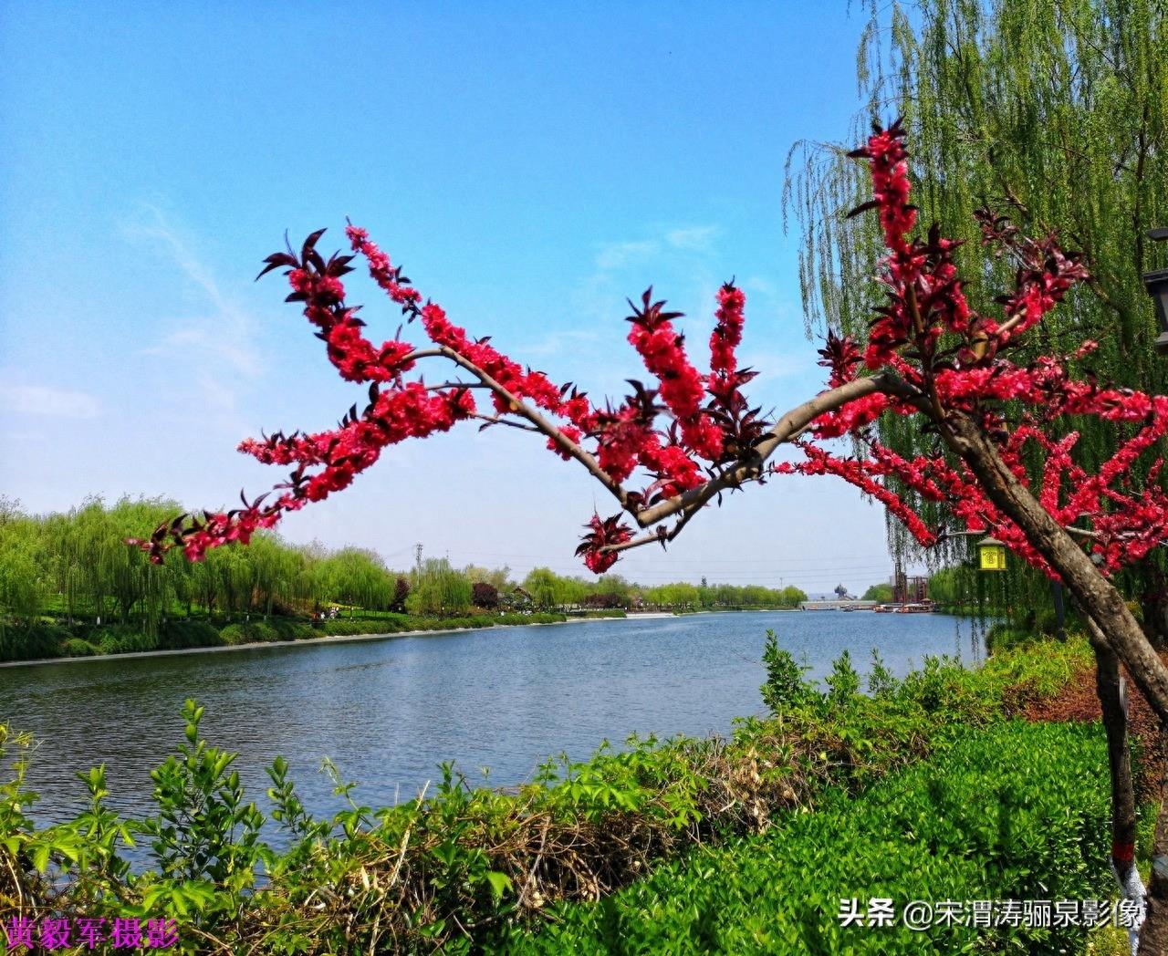 汉城湖公园位于陕西省西安市未央区，原为团结水库（古漕运明渠