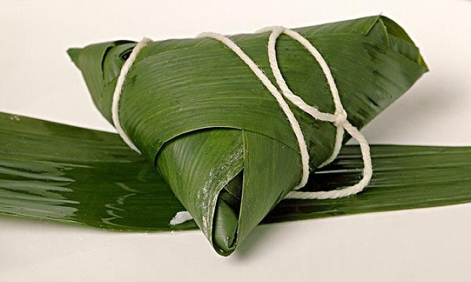 粽子煮好后粽叶还是绿色的