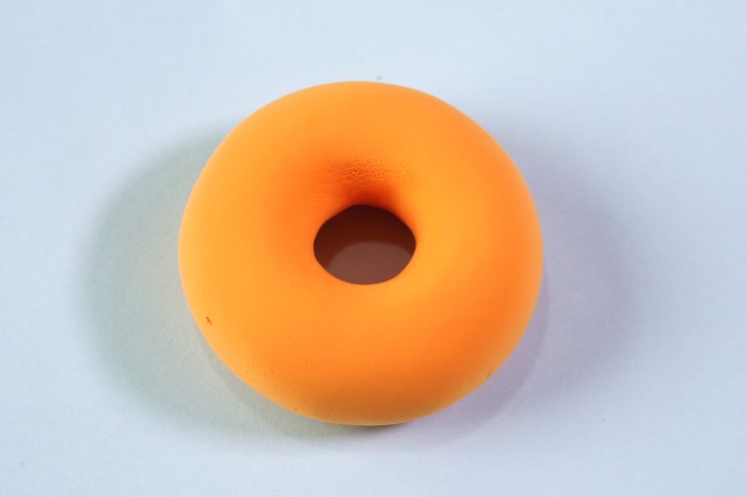 超轻粘土美食100种做法（甜甜圈超轻粘土教程图解）