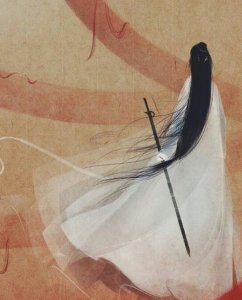 ​大话西游，紫霞仙子的5张插画，哪张是你的手机壁纸