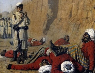 ​19 世纪60年代初，俄国在中亚进行大规模扩张还受到条件激励