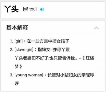 ​丫头的含义（丫头的含义简述）