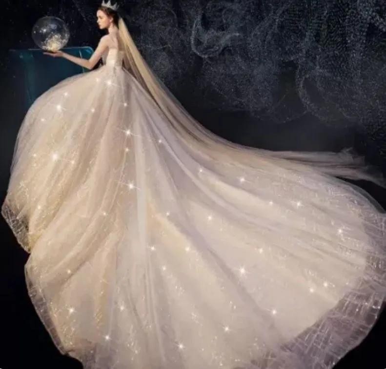 世界上最长的婚纱