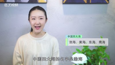 ​中国四大海的名字