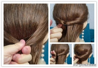 ​适合日常的漂亮盘发方法教程，打造一款大气温柔的盘发，美丽动人