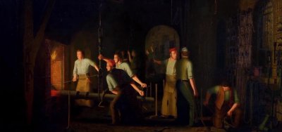 ​《铁匠铺》-维多利亚时代的名画