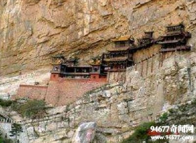 ​中国最独特的寺庙，倒悬空寺(建在巨佛手掌之上)