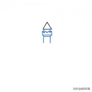 ​城堡简笔画简单又漂亮(城堡简笔画 儿童)