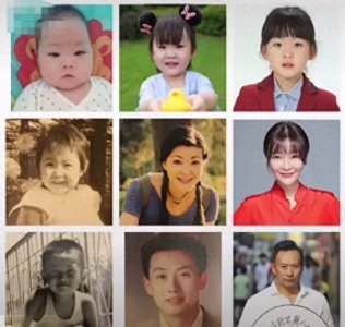 ​前央视主持王小骞晒全家福，名嘴老公旧照堪比吴彦祖，女儿美过妈