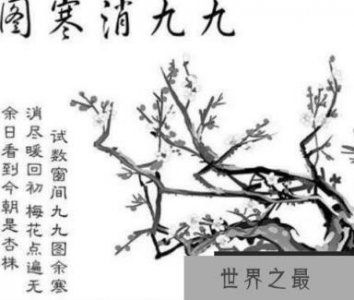 ​九九消寒图的作用是什么，古代的日历，可预卜未来气象？