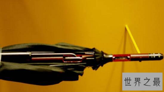 世界十大特工秘密武器,毒伞枪(杀人于无形)