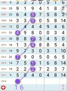 ​七星彩，海南广东，12月1日周二今晚5组码