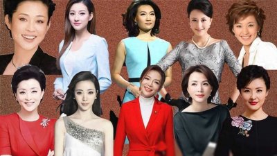 ​盘点12个央视美女主持人，各频道的当家花旦，最性感的是六公主