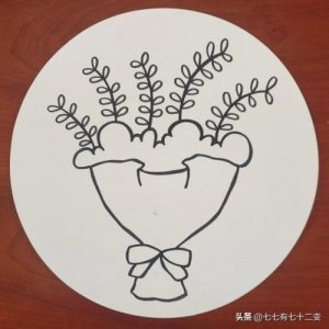 ​母亲节简笔画简单又漂亮彩色(母亲节简笔画贺卡)