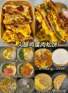 ​学会这九种早餐，一周不重样，每一款都是心头爱啊！