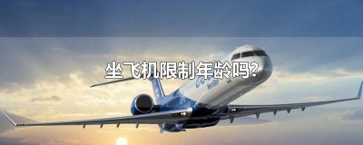 ​坐飞机限制年龄吗?