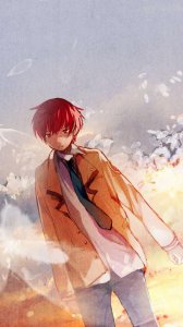 ​一左一右动漫情侣头像手机壁纸