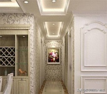 ​五款过道吊顶造型效果图，第二款众望所归，最四款不敢用