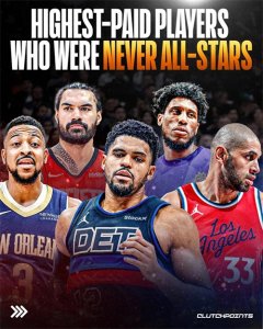 ​NBA生涯收入最好的9名非全明星球员，谁未能入选全明星最可惜