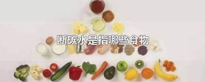 ​碳水具体指什么食物 碳水一般指什么食物