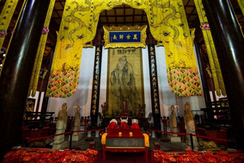 南京夫子庙,中国最大的传统古街市,著名国家AAAAA级旅游景区