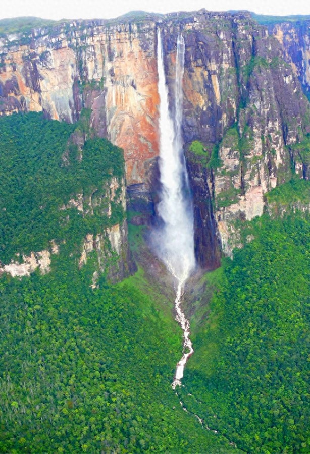 比黄果树瀑布(78米)还高900米的安赫尔瀑布 世界最高