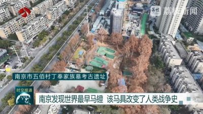 ​南京发现世界最早马镫 该马具改变了人类战争史