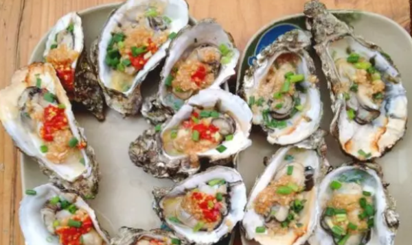 高压锅生蚝要撬开,高压锅蒸生蚝的做法图7