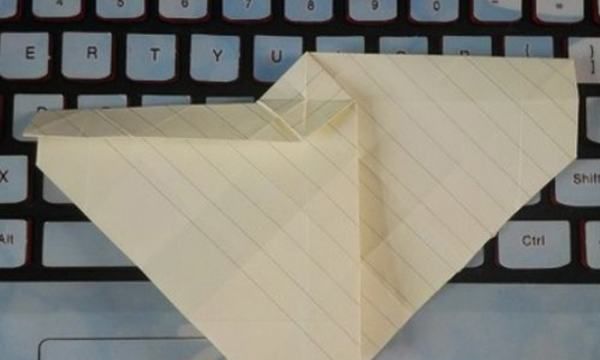 花的折法步骤,手工折纸教程怎样折枪图12