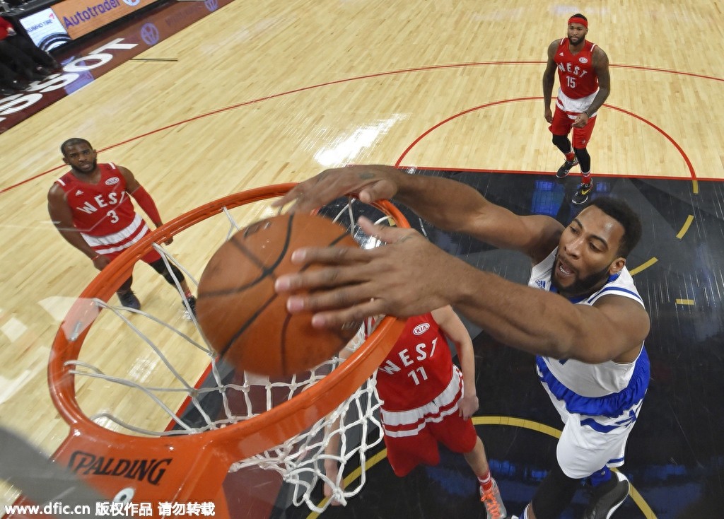 2016全明星正赛：西部196-173东部 威少再获MVP