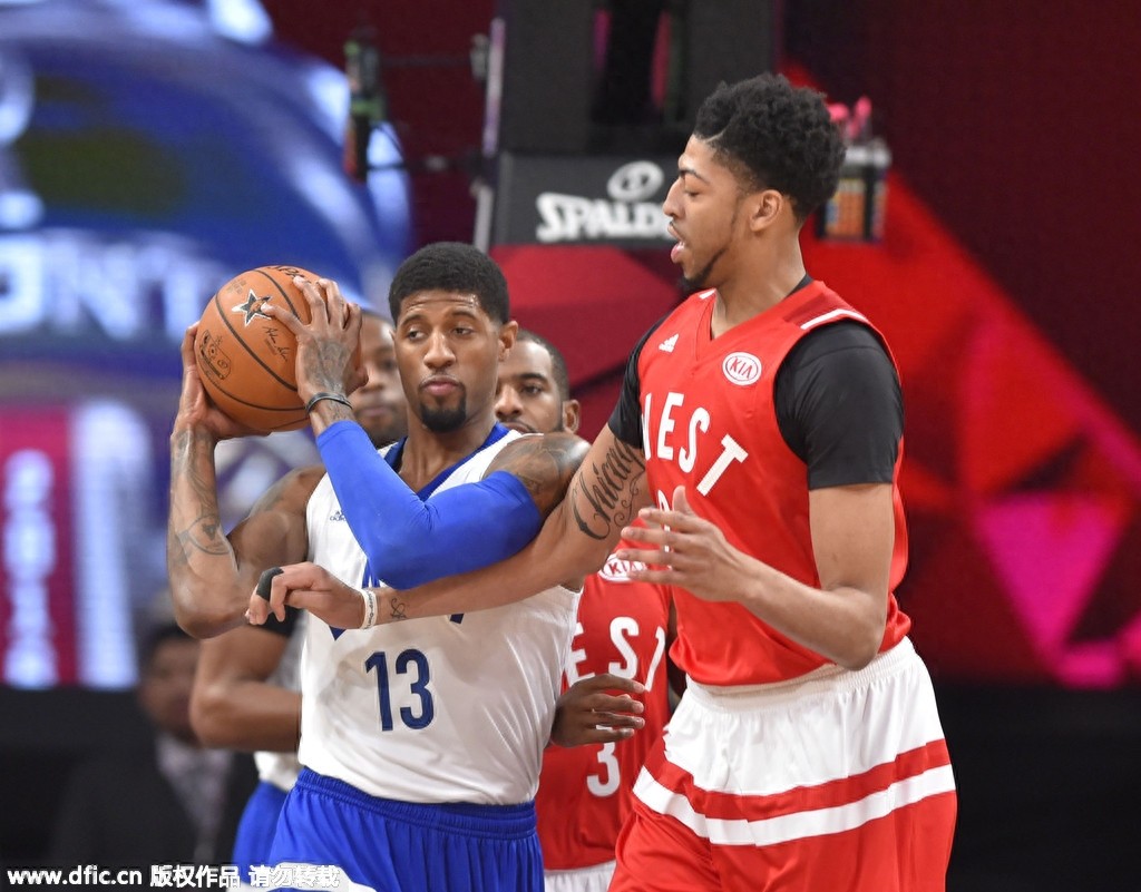 2016全明星正赛：西部196-173东部 威少再获MVP