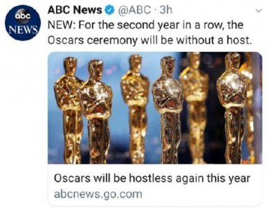 ​奥斯卡不设主持人是什么情况？怎么回事？终于真相了，原来是这样