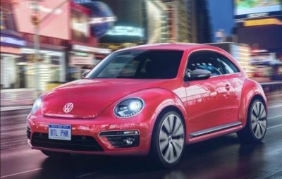 ​骚气十足 大众发布甲壳虫Pinkbeetle限量版 预计今年秋天上市