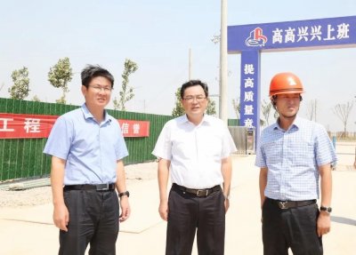 ​顾云岭调研在建项目推进情况