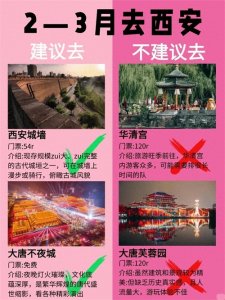 ​二三月西安旅游攻略 这些景点别白去了