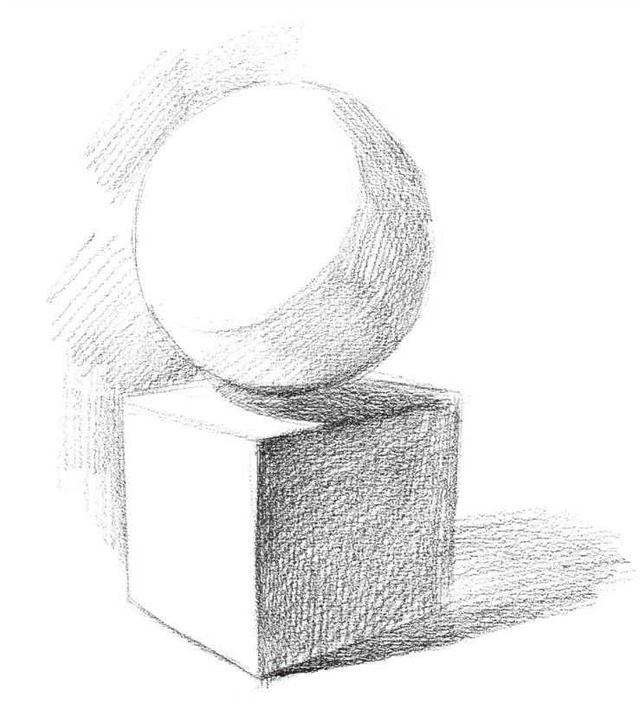 常用几何图形的画法（组合几何体不会画）(8)