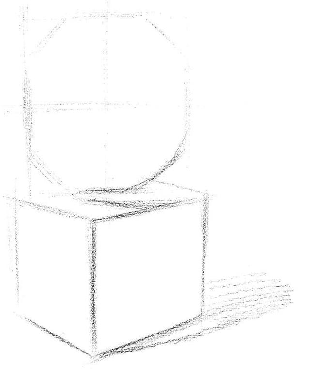 常用几何图形的画法（组合几何体不会画）(2)