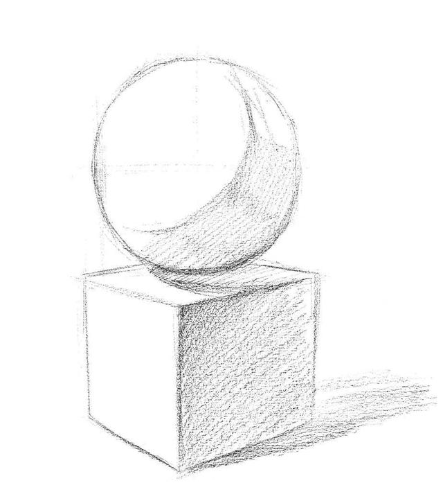 常用几何图形的画法（组合几何体不会画）(6)