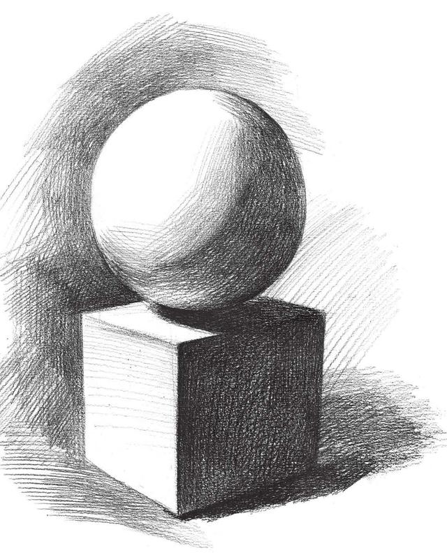 常用几何图形的画法（组合几何体不会画）(16)